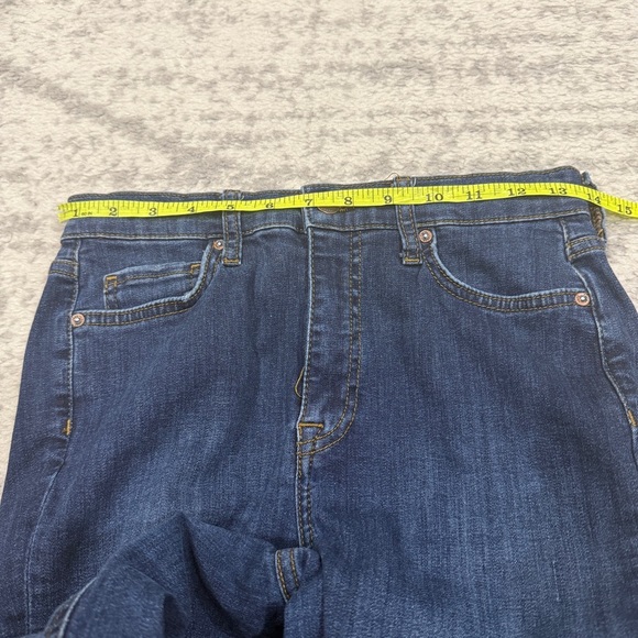 Free People High-Rise Busted Knee Skinny Jeans - Picture 8 of 10